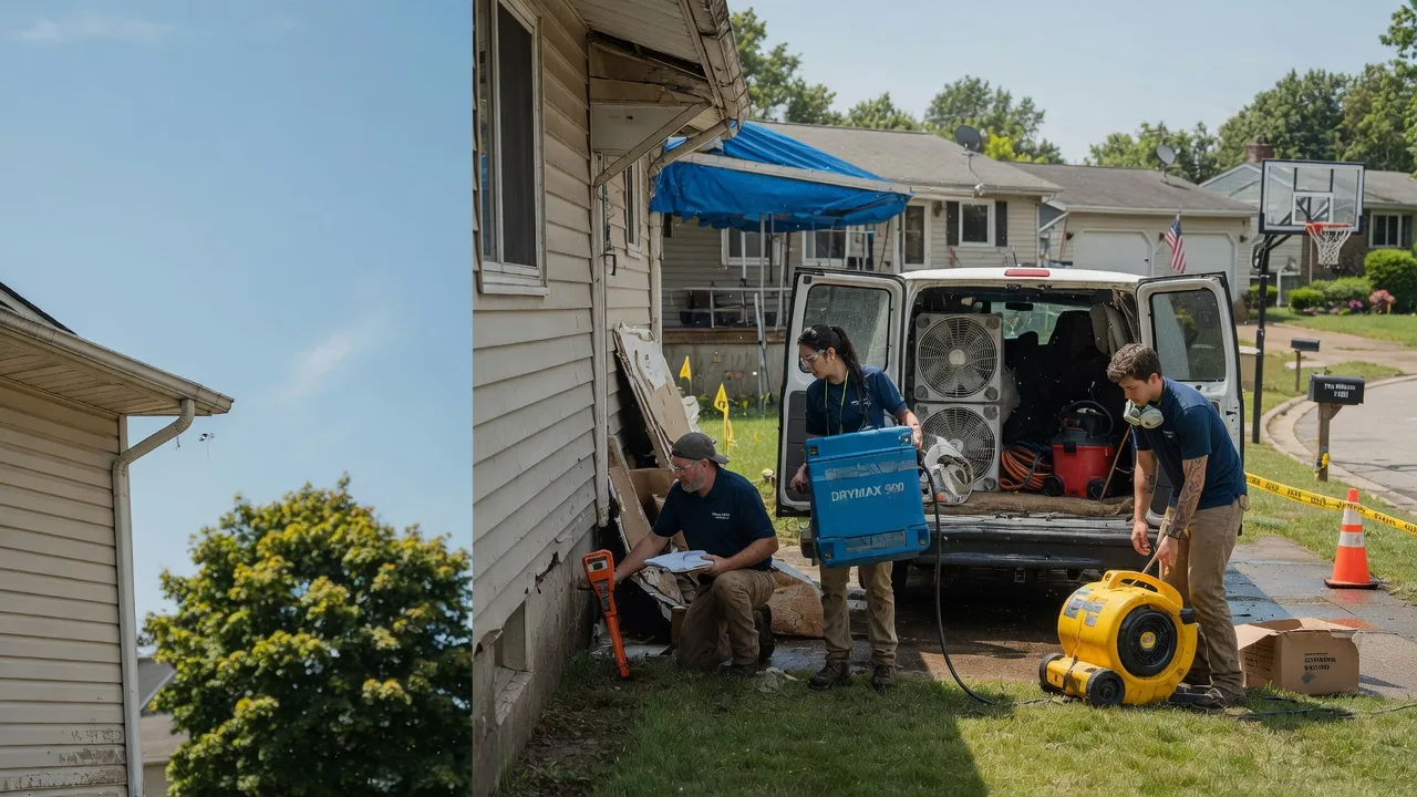 Ceiling Leak Cleanup in Troy, IN near me